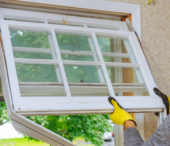 Old Window Removal